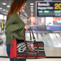 New Zealand Kiwi Santa Christmas Travel Bag He Wairua Kirihimete - Polynesian Pride