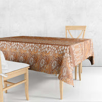 Hawaiian Hibiscus Honu Tablecloth Gold Mele Kalikimaka Palaka Spirit - Polynesian Pride