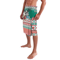 Hawaiian Skull Surfs Lavalava Mele Kalikimaka Palaka Quilt Pattern - Polynesian Pride