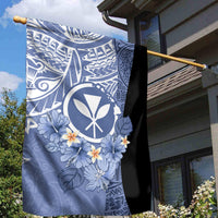 Aloha Vintage Hawaii Tribal Garden Flag Blue Style LT9 - Polynesian Pride