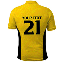 New Zealand Rugby Pacific Custom Polo Shirt Hau Awhiowhio Maori Tribal Tattoo