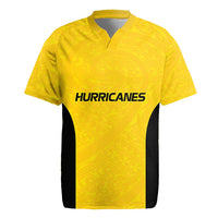 New Zealand Rugby Pacific Custom Rugby Jersey Hau Awhiowhio Maori Tribal Tattoo LT9 Gold - Polynesian Pride