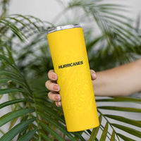 New Zealand Rugby Pacific Custom Skinny Tumbler Hau Awhiowhio Maori Tribal Tattoo LT9 - Polynesian Pride