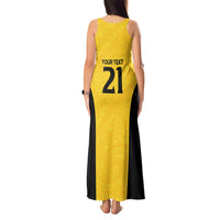 New Zealand Rugby Pacific Custom Tank Maxi Dress Hau Awhiowhio Maori Tribal Tattoo LT9 - Polynesian Pride