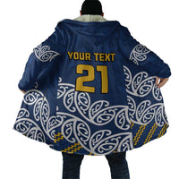 New Zealand Rugby Pacific Custom Cloak Kahupeka Maori Kowhaiwhai Pattern LT9 - Polynesian Pride