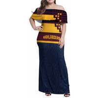 New Zealand Rugby Pacific Custom Family Matching Off Shoulder Maxi Dress and Hawaiian Shirt Kahupeka Retro 2025 Taniko Motif