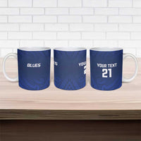 New Zealand Rugby Pacific Custom Ceramic Mug Kahurangi Auckland All Blue - Polynesian Pride