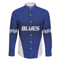 New Zealand Rugby Pacific Custom Family Matching Puletasi and Hawaiian Shirt Kahurangi Auckland All Blue