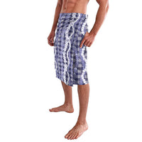 Hawaiian Ohia Lehua Lei Lavalava Plaid Palaka Uliuli hohonu Pattern - Polynesian Pride