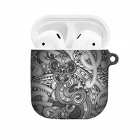 Aotearoa Maori Hei Tiki AirPods Case Kiwikiwi Kowhaiwhai Puhoro Motif