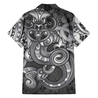 Aotearoa Maori Hei Tiki Family Matching Mermaid Dress and Hawaiian Shirt Kiwikiwi Kowhaiwhai Puhoro Motif LT9 - Polynesian Pride