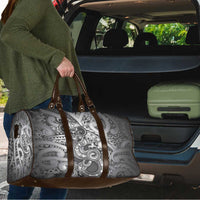 Aotearoa Maori Hei Tiki Travel Bag Kiwikiwi Kowhaiwhai Puhoro Motif