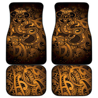 Aotearoa Maori Hei Tiki Car Mats Koura Kowhaiwhai Puhoro Motif