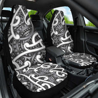 Aotearoa Maori Kowhaiwhai Car Seat Cover Kiwikiwi Puhoro and Patiki