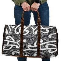 Aotearoa Maori Kowhaiwhai Travel Bag Kiwikiwi Puhoro and Patiki