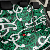 Aotearoa Maori Kowhaiwhai Back Car Seat Cover Kakariki Puhoro and Patiki