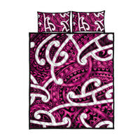 Aotearoa Maori Kowhaiwhai Quilt Bed Set Mawhero Puhoro and Patiki