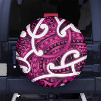 Aotearoa Maori Kowhaiwhai Spare Tire Cover Mawhero Puhoro and Patiki