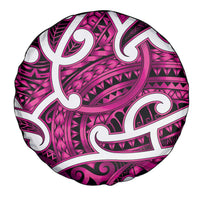 Aotearoa Maori Kowhaiwhai Spare Tire Cover Mawhero Puhoro and Patiki