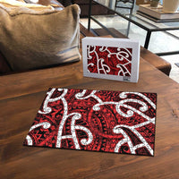 Aotearoa Maori Kowhaiwhai Puzzle Whero Puhoro and Patiki