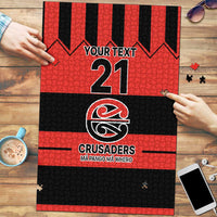 New Zealand Rugby Pacific Custom Puzzle Whatumoana Classic Retro 2025 - Polynesian Pride