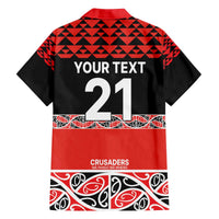 New Zealand Rugby Pacific Custom Family Matching Off The Shoulder Long Sleeve Dress and Hawaiian Shirt Whatumoana Maori Kowhaiwhai Pattern LT9 - Polynesian Pride