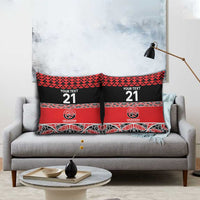 New Zealand Rugby Pacific Custom Pillow Cover Whatumoana Maori Kowhaiwhai Pattern LT9 - Polynesian Pride