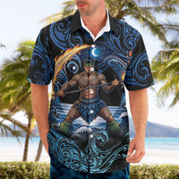 Samoa Siva Afi Hawaiian Shirt Fireknife Fire Dance Pacific Tribal Motif
