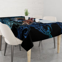 Samoa Siva Afi Tablecloth Fireknife Fire Dance Pacific Tribal Motif