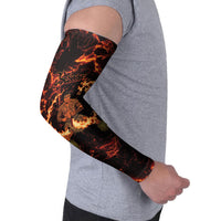 Samoa Siva Afi Dance Fireknife Arm Sleeves Polynesian Heritage Fire Dance