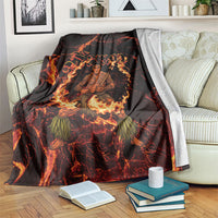 Samoa Siva Afi Dance Fireknife Blanket Polynesian Heritage Fire Dance