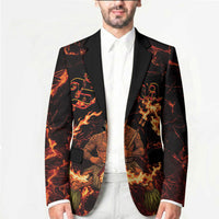 Samoa Siva Afi Dance Fireknife Blazer Polynesian Heritage Fire Dance