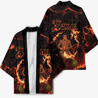 Samoa Siva Afi Dance Fireknife Kimono Polynesian Heritage Fire Dance