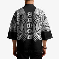 Samoan Ula Nifo Afi Tribal Kimono Polynesian Pattern