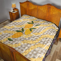 Maku'e Hawaiian Mango Palaka Quilt Aloha Hibiscus Pikake Lei