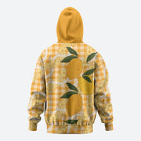 Alani Hawaiian Mango Palaka Hoodie Aloha Hibiscus Pikake Lei
