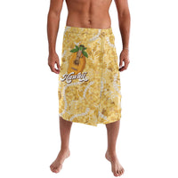 Hawaiian Mango Ukulele Lavalava Retro Yellow Hibiscus Pikake Lei