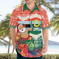 Personalised Penama Joyeux Noel Hawaiian Shirt Proud To Be a Ni-Van Sand Drawing Art LT9 - Polynesian Pride