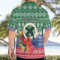 Personalised Torba Joyeux Noel Hawaiian Shirt Proud To Be a Ni-Van Sand Drawing Art LT9 - Polynesian Pride