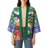 Personalised Torba Joyeux Noel Kimono Proud To Be a Ni-Van Sand Drawing Art - Polynesian Pride