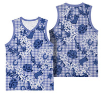 Mokihana Maile Ilima Leis Paniolo Palaka Basketball Jersey Hawaiian Polu Spirit LT9 - Polynesian Pride