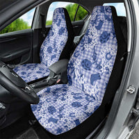 Mokihana Maile Ilima Leis Paniolo Palaka Car Seat Cover Hawaiian Polu Spirit - Polynesian Pride