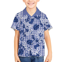 Mokihana Maile Ilima Leis Paniolo Palaka Hawaiian Shirt Hawaiian Polu Spirit - Polynesian Pride