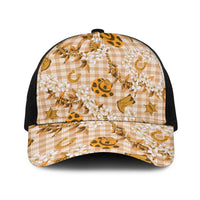 Mokihana Maile Ilima Leis Paniolo Palaka Baseball Net Cap Hawaiian Kula Spirit - Polynesian Pride