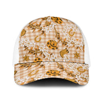 Mokihana Maile Ilima Leis Paniolo Palaka Baseball Net Cap Hawaiian Kula Spirit - Polynesian Pride