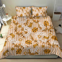 Mokihana Maile Ilima Leis Paniolo Palaka Bedding Set Hawaiian Kula Spirit LT9 - Polynesian Pride