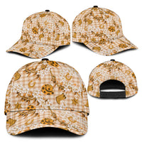 Mokihana Maile Ilima Leis Paniolo Palaka Classic Cap Hawaiian Kula Spirit - Polynesian Pride