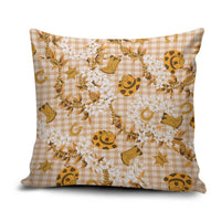 Mokihana Maile Ilima Leis Paniolo Palaka Pillow Cover Hawaiian Kula Spirit - Polynesian Pride