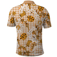 Mokihana Maile Ilima Leis Paniolo Palaka Polo Shirt Hawaiian Kula Spirit - Polynesian Pride