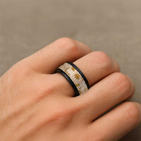 Mokihana Maile Ilima Leis Paniolo Palaka Spinner Ring Hawaiian Kula Spirit - Polynesian Pride